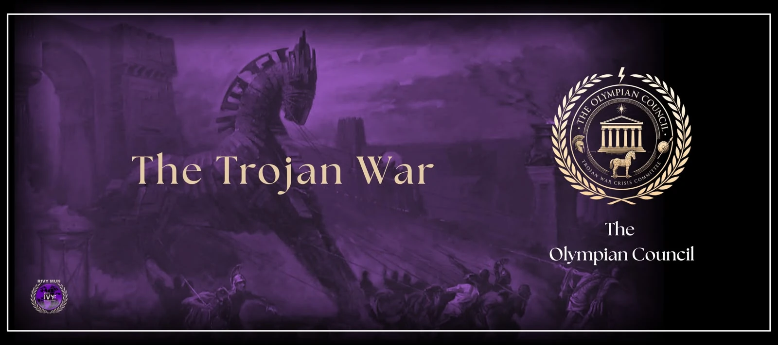 OLYMPIAN COUNCIL — The Trojan War.
